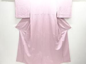 逆雲取りに寄せ柄織り出し付け下げ色無地着物